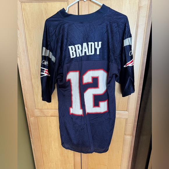 NFL Tops - NFL New England Patriots Jersey #12 Brady